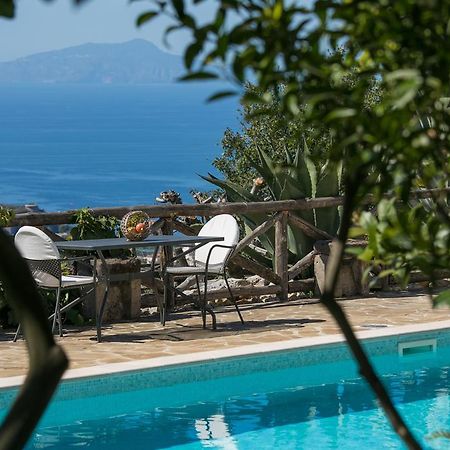 Villa Caprile Massa Lubrense Buitenkant foto