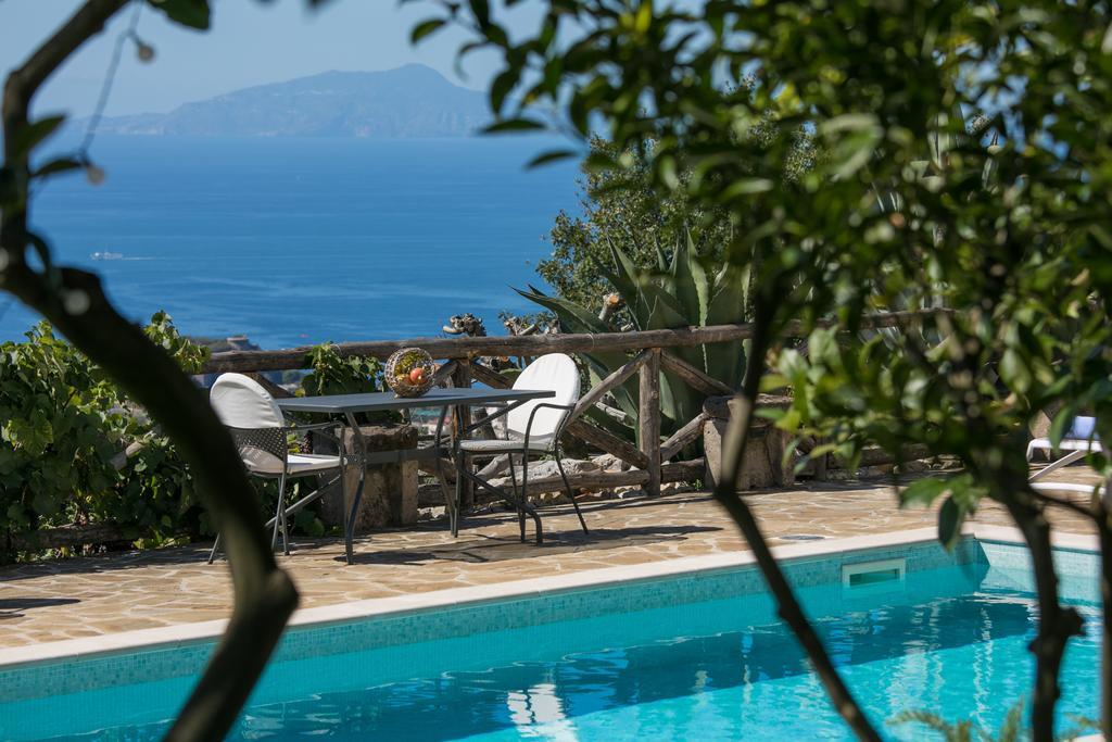 Villa Caprile Massa Lubrense Buitenkant foto