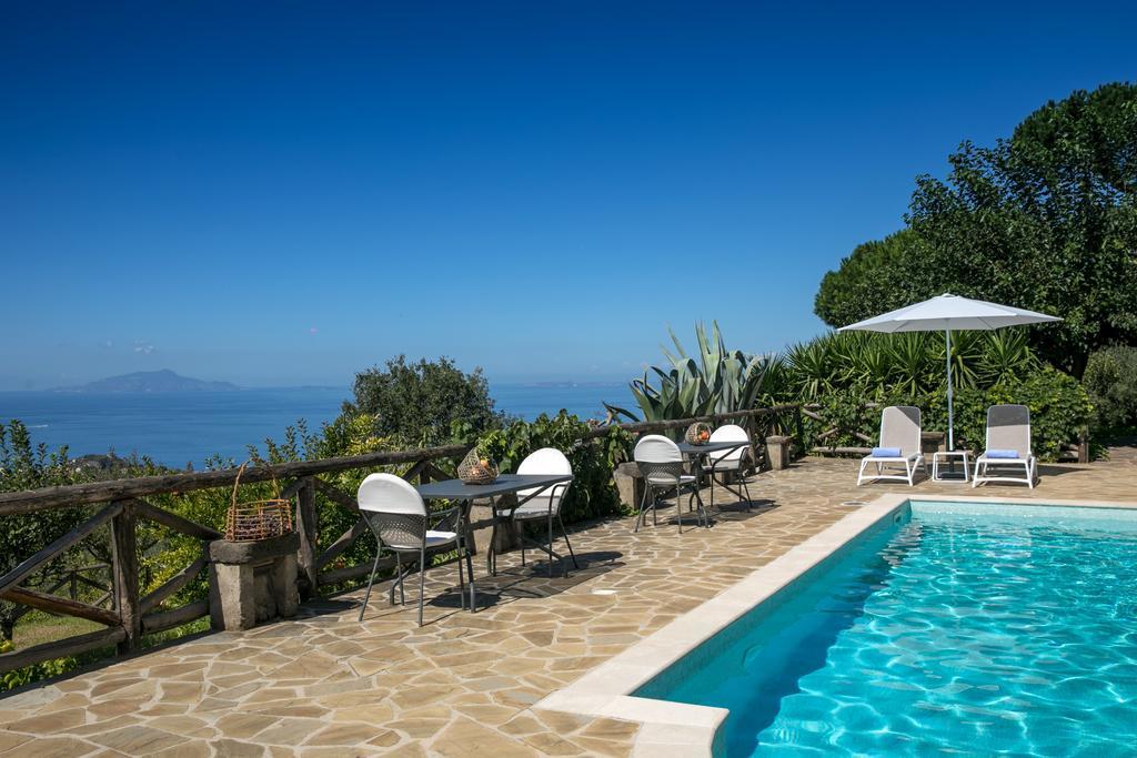 Villa Caprile Massa Lubrense Buitenkant foto