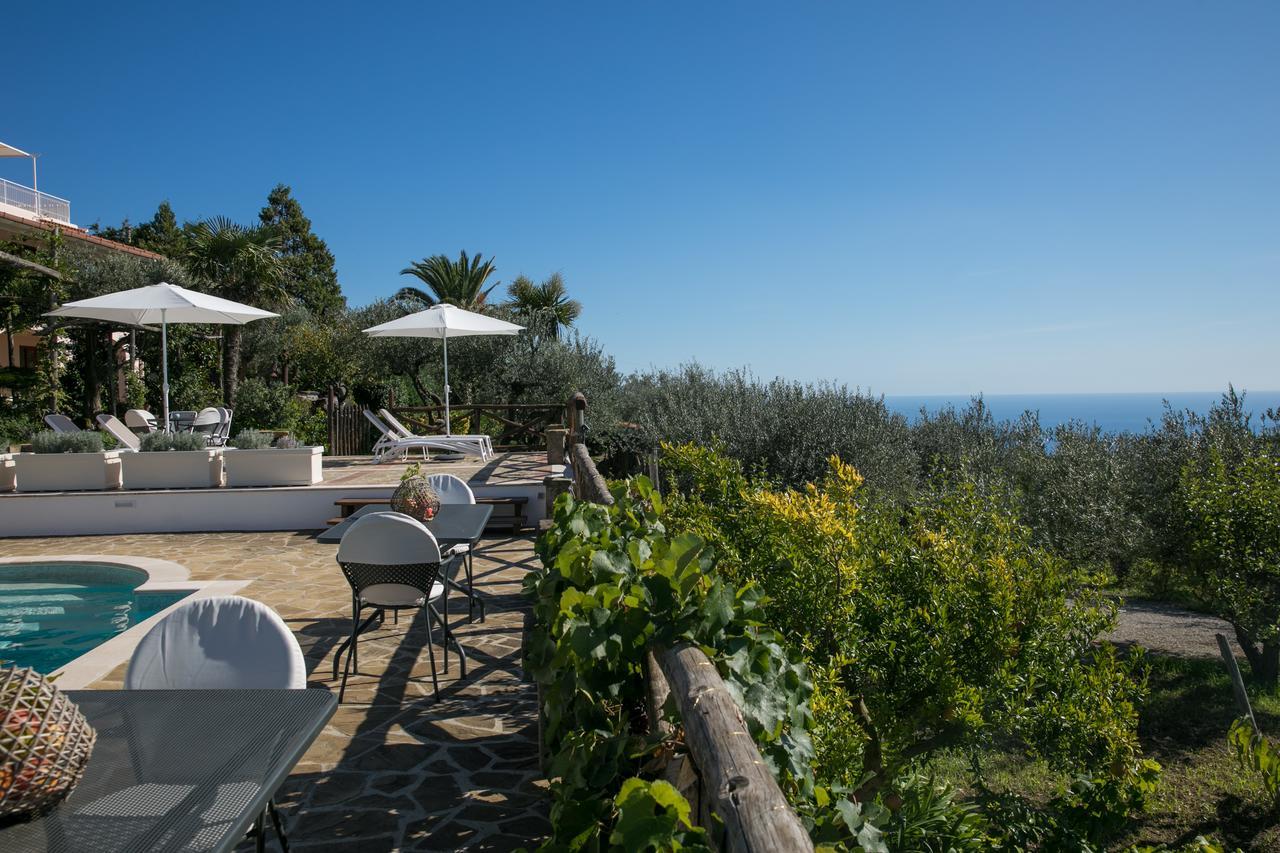 Villa Caprile Massa Lubrense Buitenkant foto